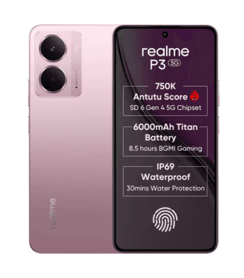 Realme P3 Design