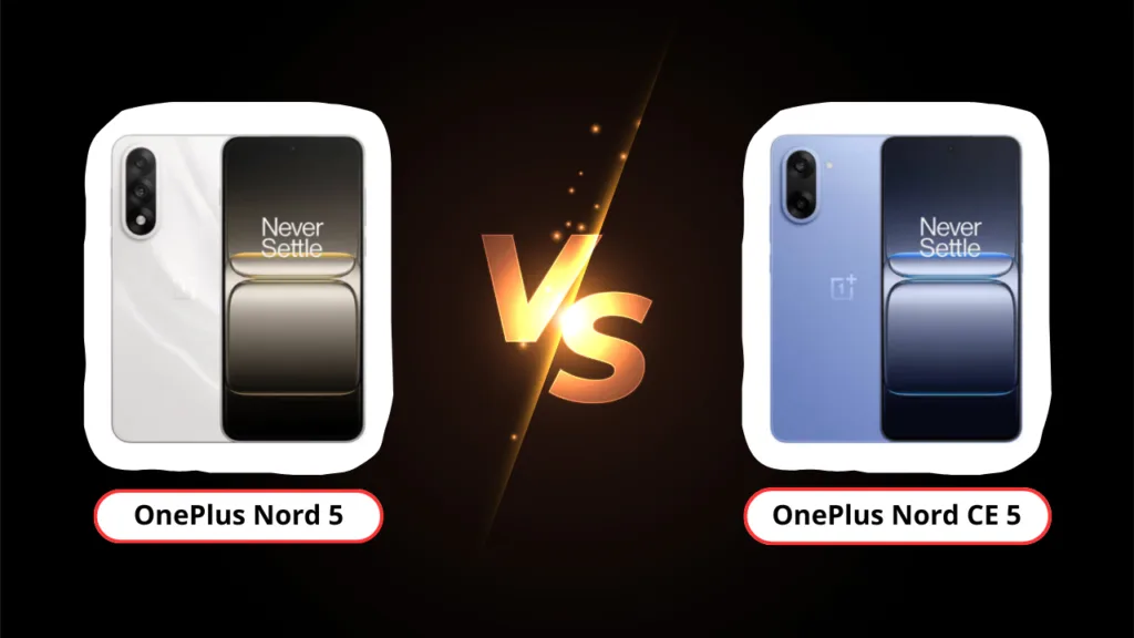 OnePlus Nord 5 vs OnePlus Nord CE 5