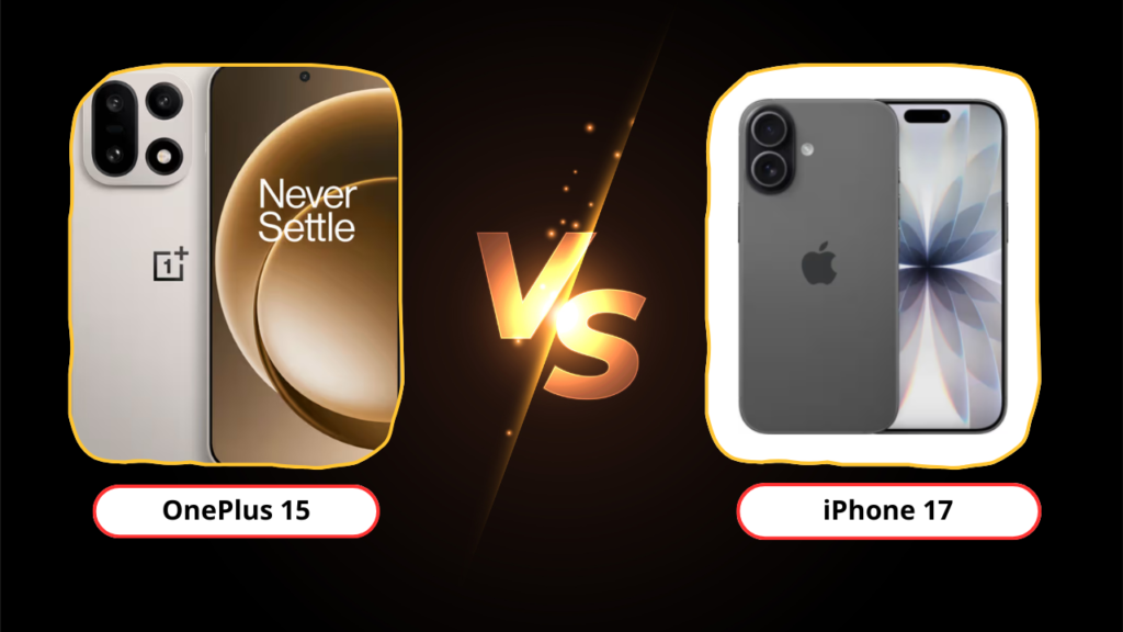 oneplus 15 vs iphone 17