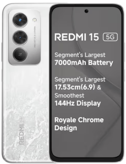xiaomi redmi 15 5g design