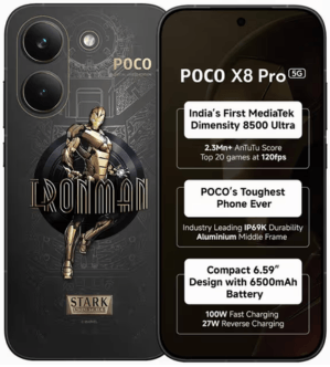 POCO X8 Pro Iron Man Edition