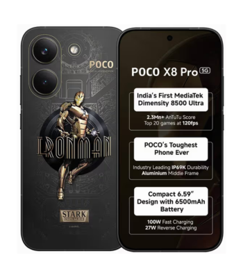 poco x8 pro iron man edition