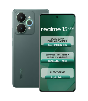 realme 15 5g display